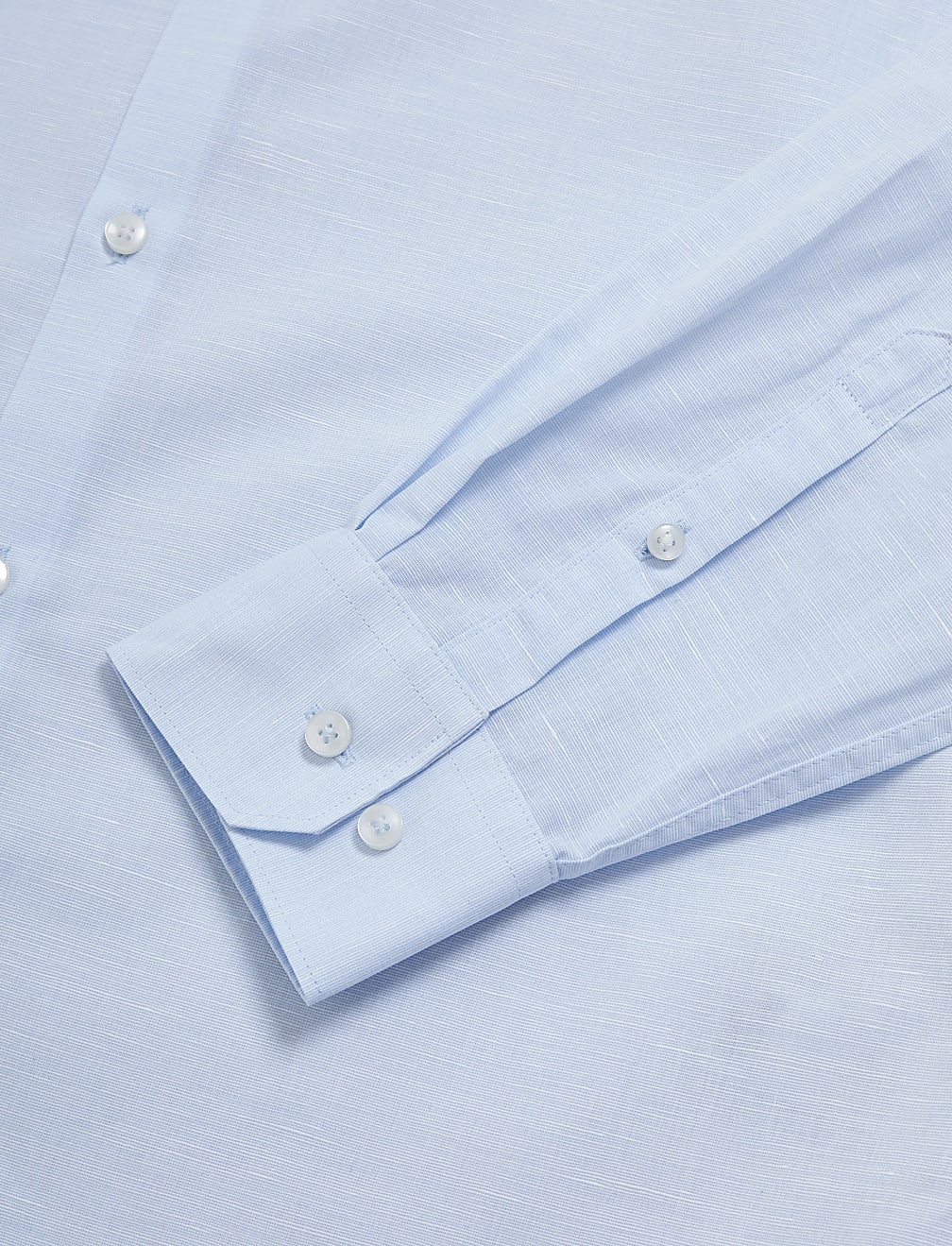 Regular Fit Luxury Linen Blend Weave Shirt