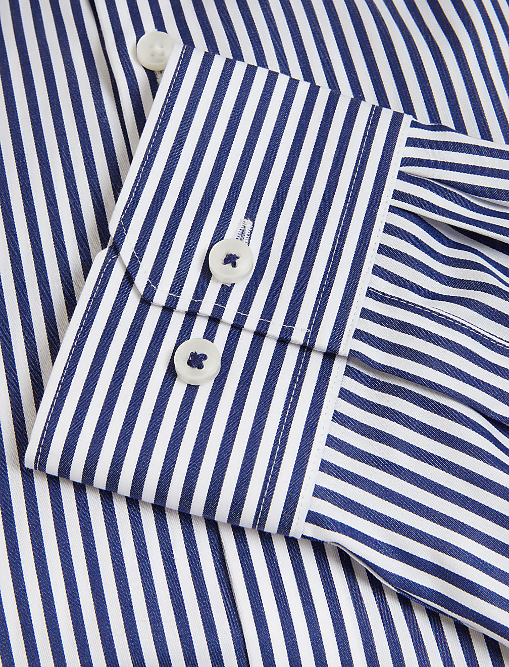 Slim Fit Pure Cotton Striped Shirt