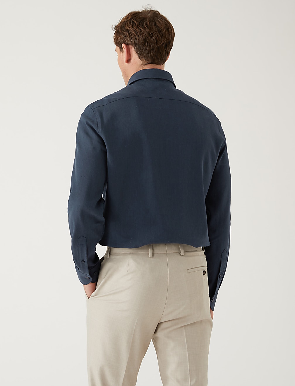 Tailored Fit Italian Linen Miracle™ Shirt