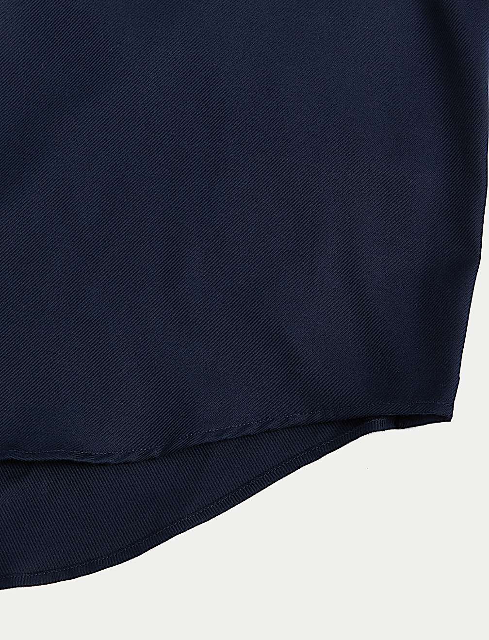 Regular Fit Luxury Cotton Double Cuff Twill Shirt