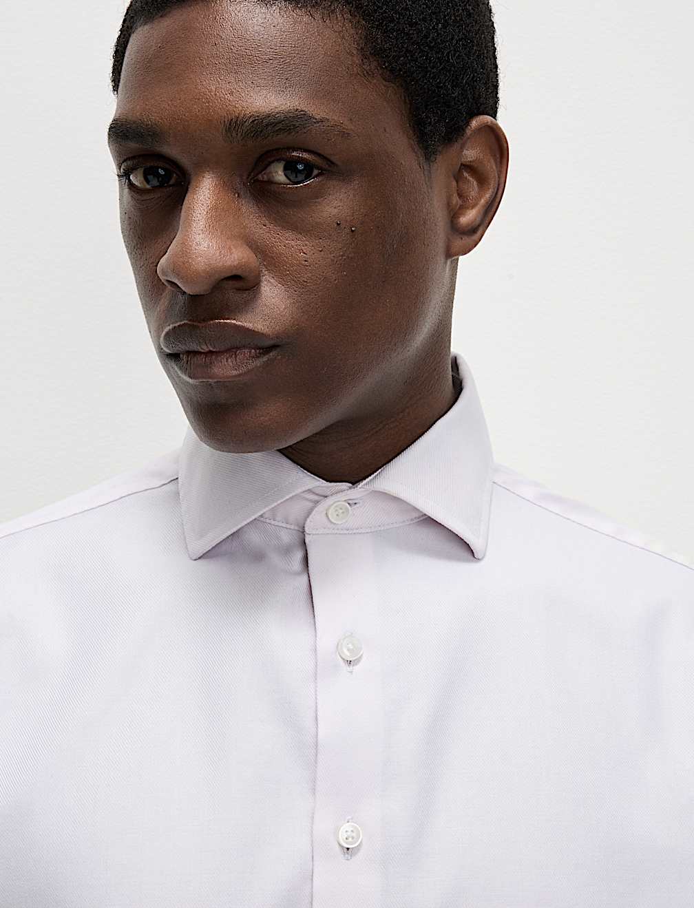 Regular Fit Luxury Cotton Double Cuff Twill Shirt