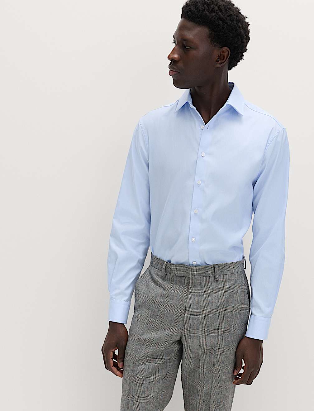 Regular Fit Luxury Cotton Twill Shirt