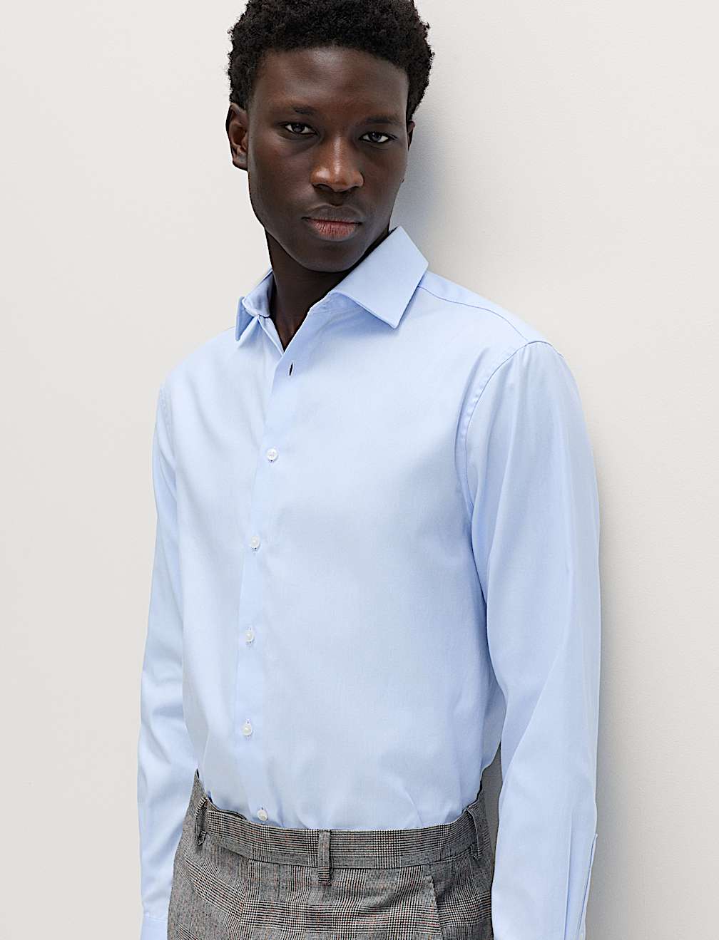Regular Fit Luxury Cotton Twill Shirt