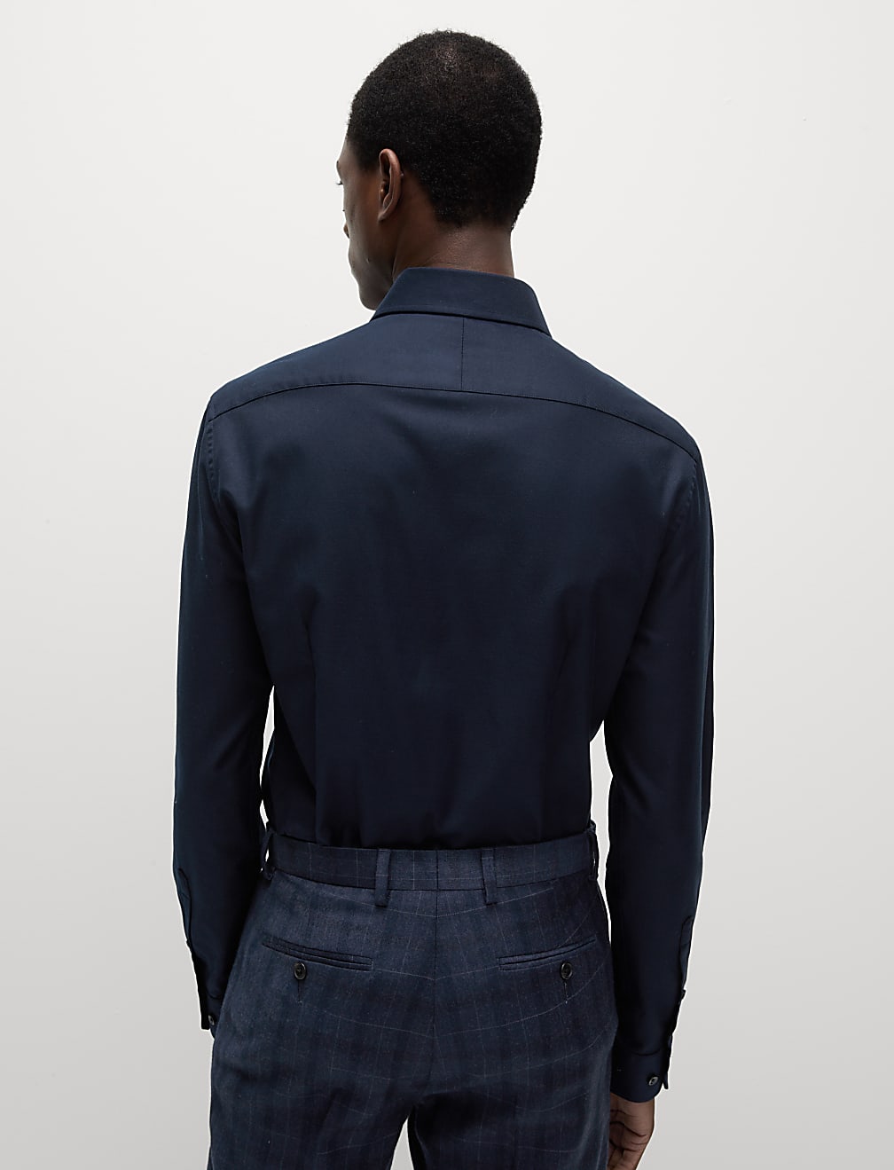 Slim Fit Luxury Cotton Twill Shirt