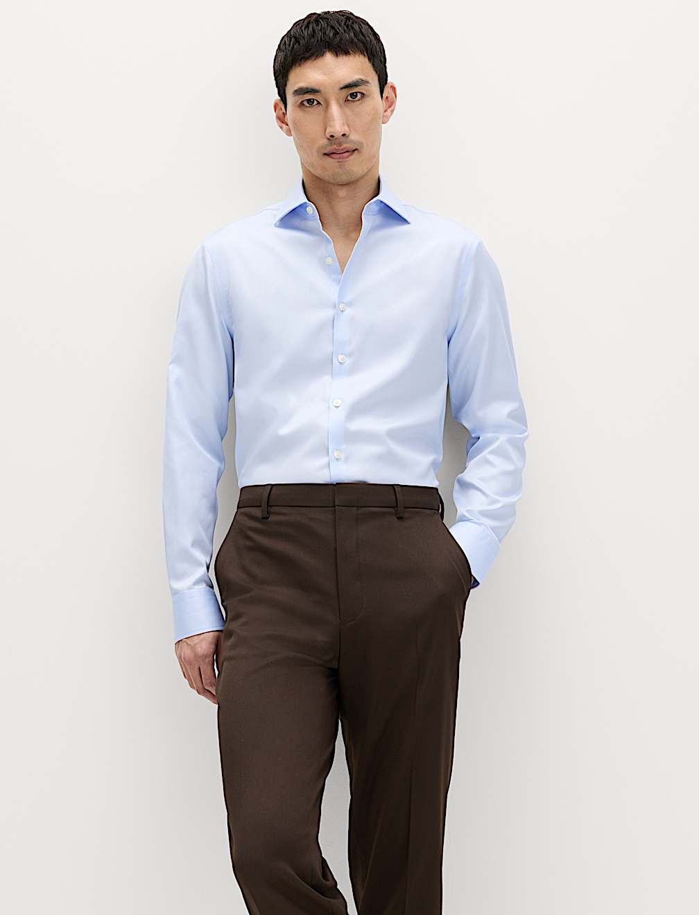 Slim Fit Luxury Egyptian Cotton Shirt