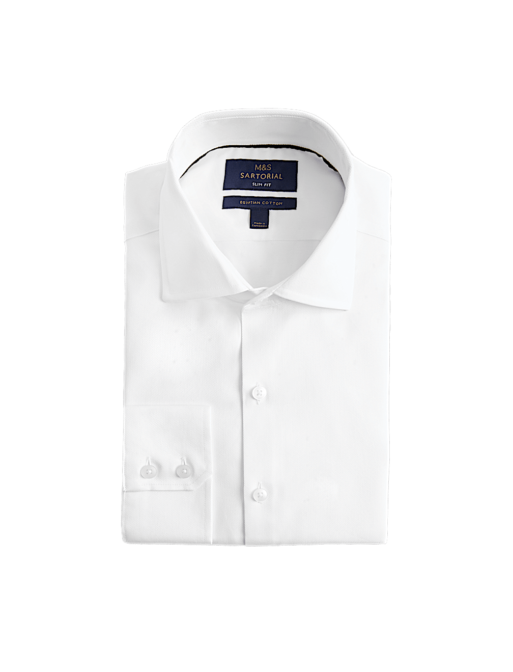 Slim Fit Luxury Egyptian Cotton Shirt