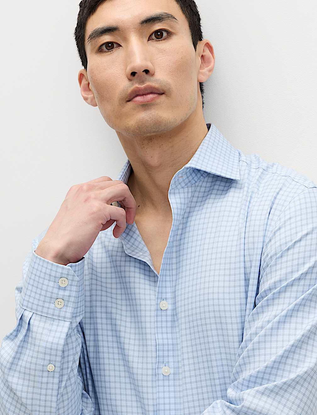 Regular Fit Egyptian Cotton Check Shirt