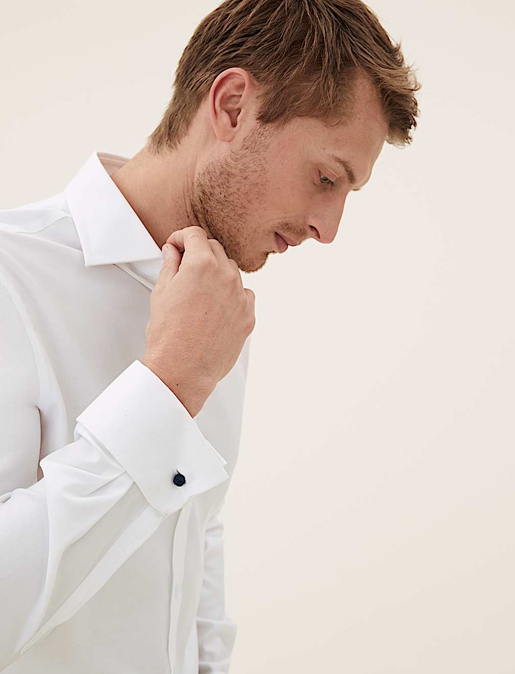 Tailored Fit Pure Cotton Shirt