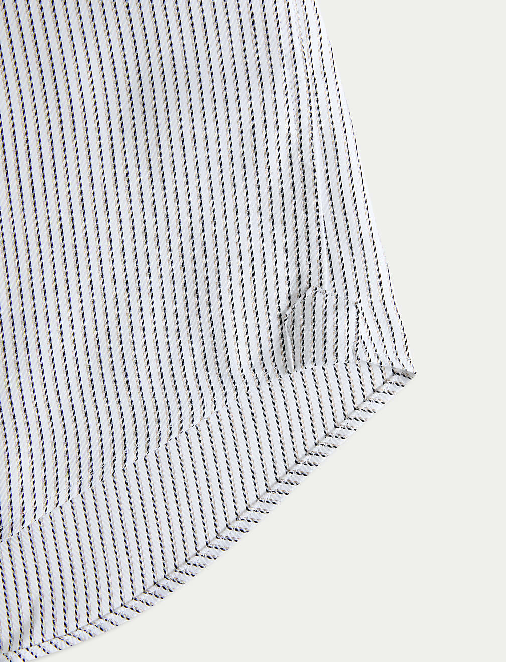 Slim Fit Luxury Cotton Striped Shirt