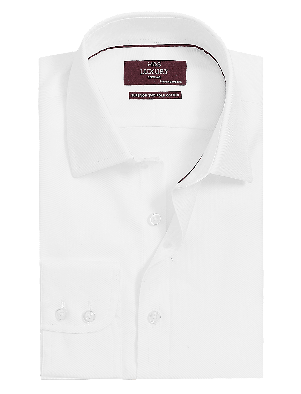Regular Fit Easy Iron Pure Cotton Shirt