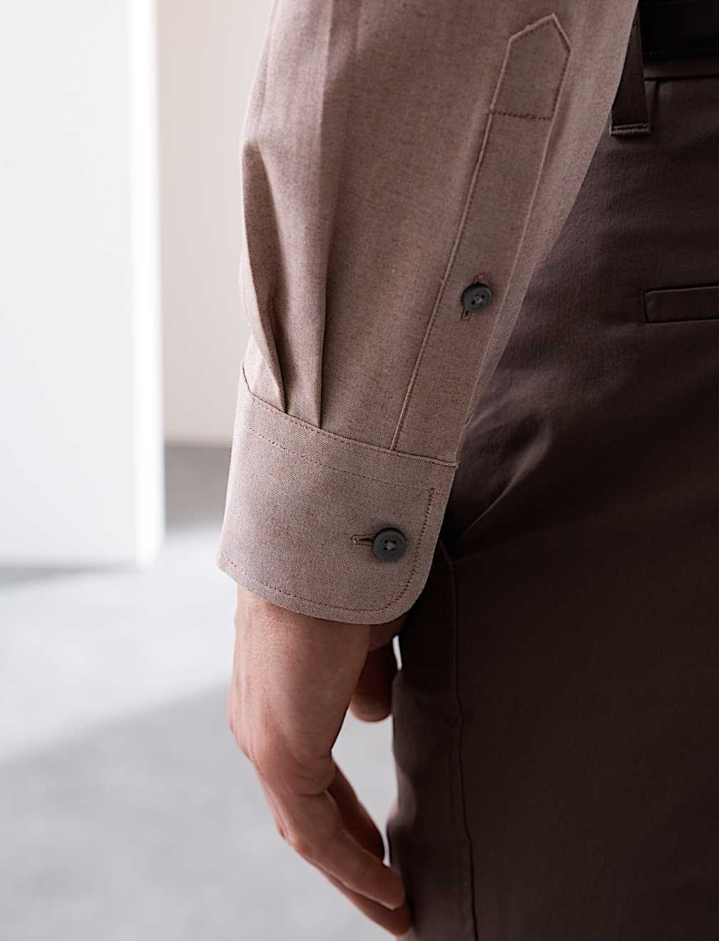 Slim Fit Cotton Stretch 360 Flex™ Shirt