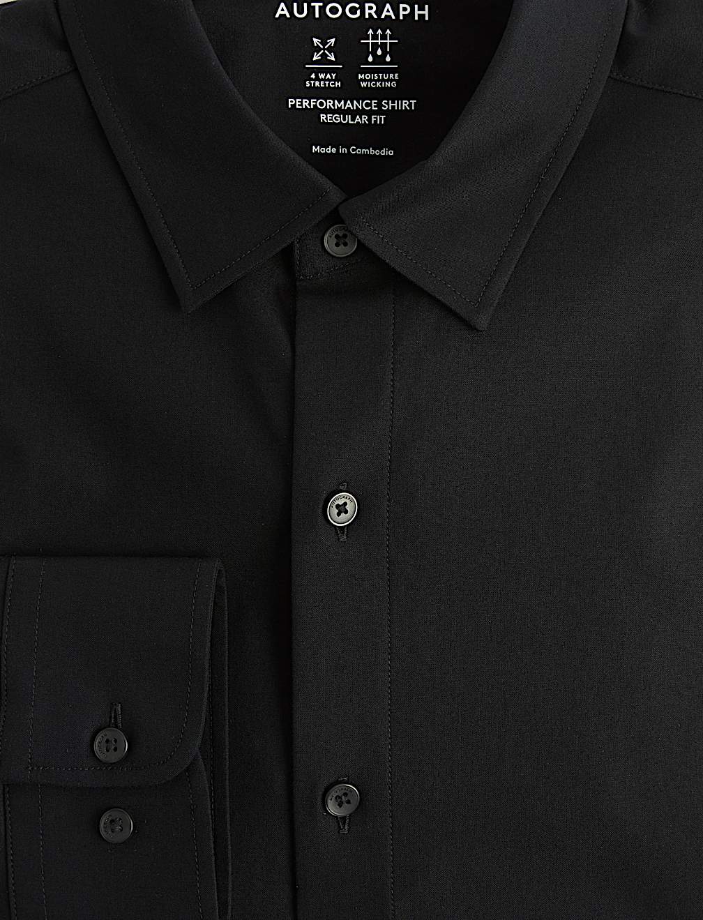 Slim Fit Cotton Stretch 360 Flex&trade; Shirt