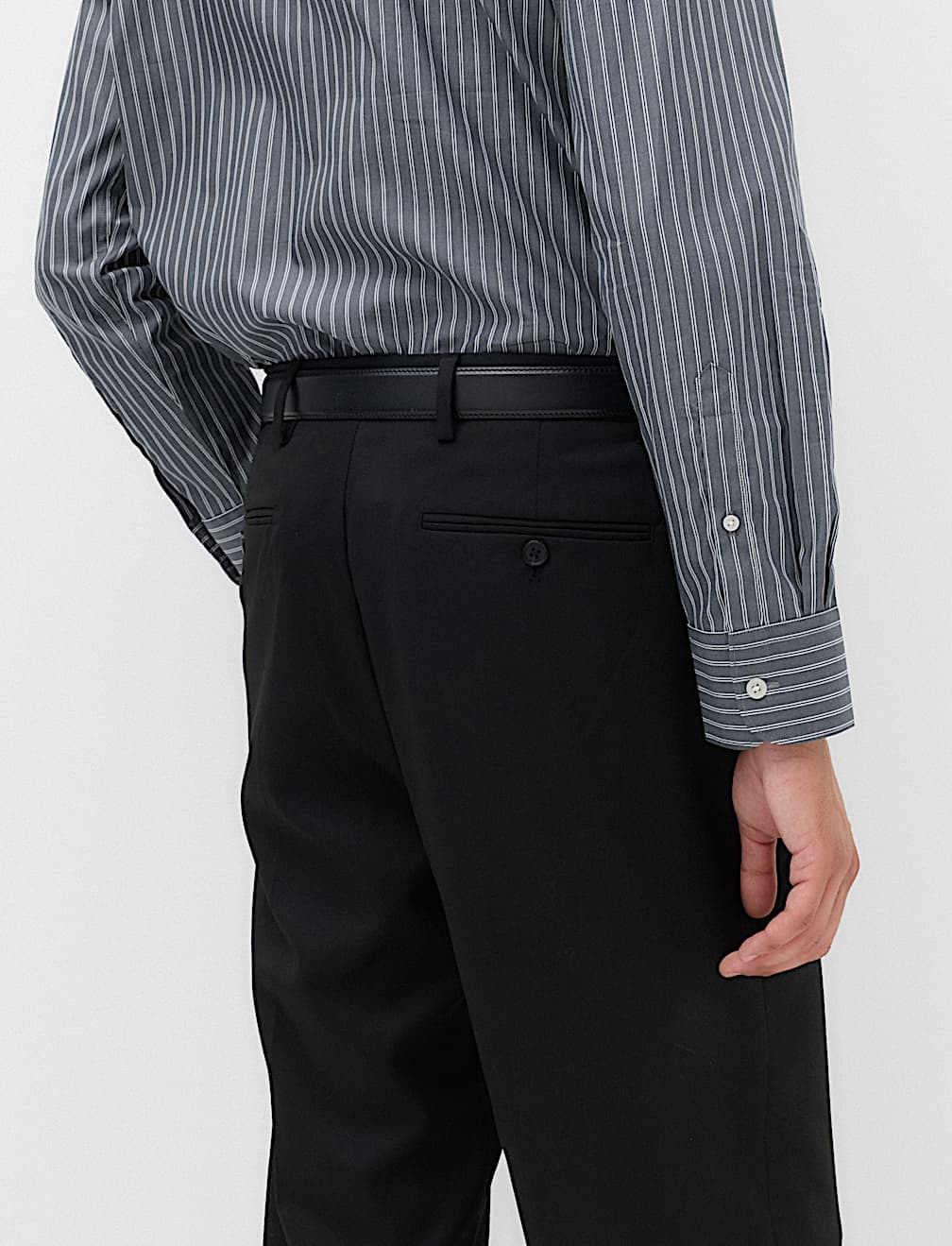 Regular Fit Pure Cotton Striped Shirt
