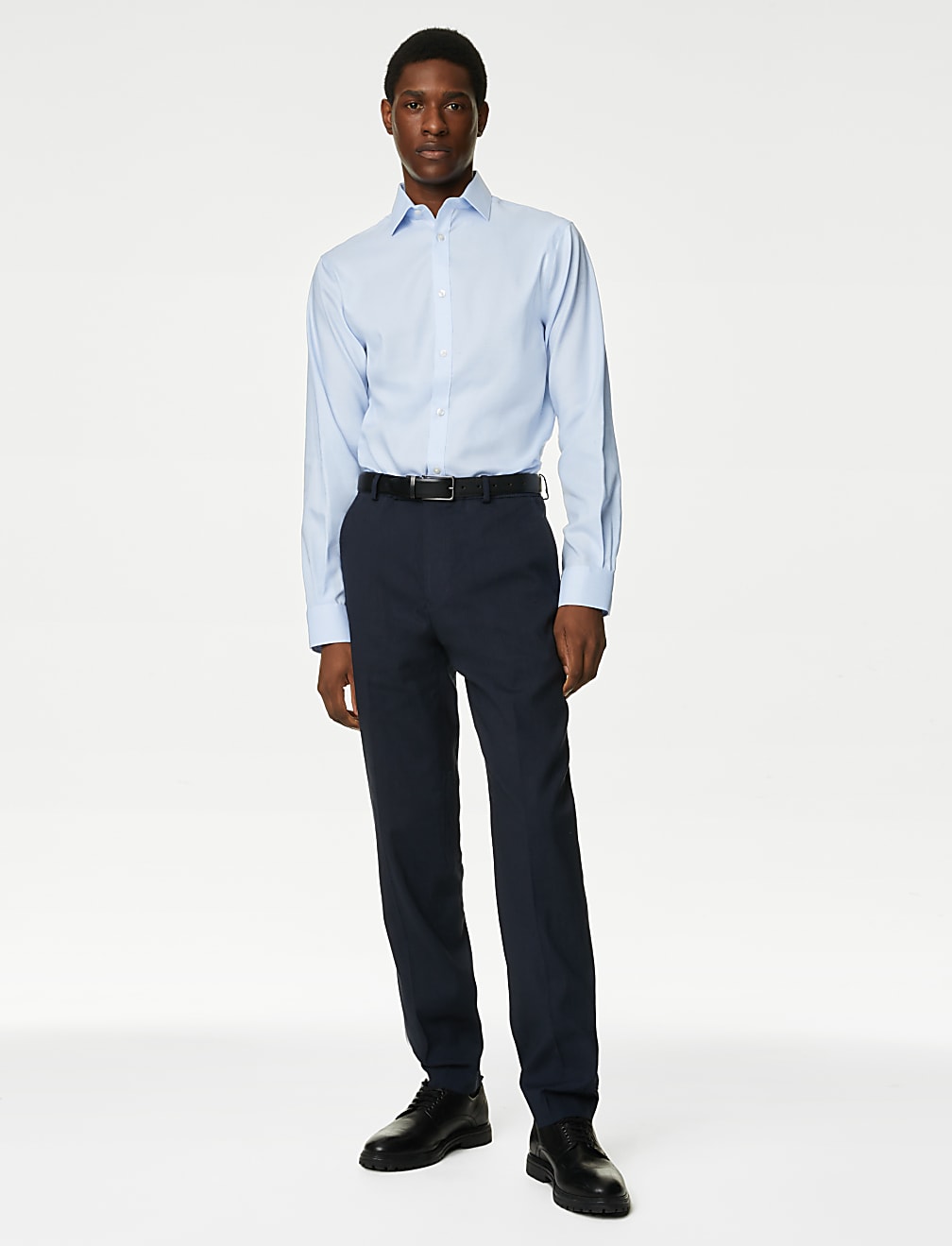 Regular Fit Non Iron Pure Cotton Check Shirt