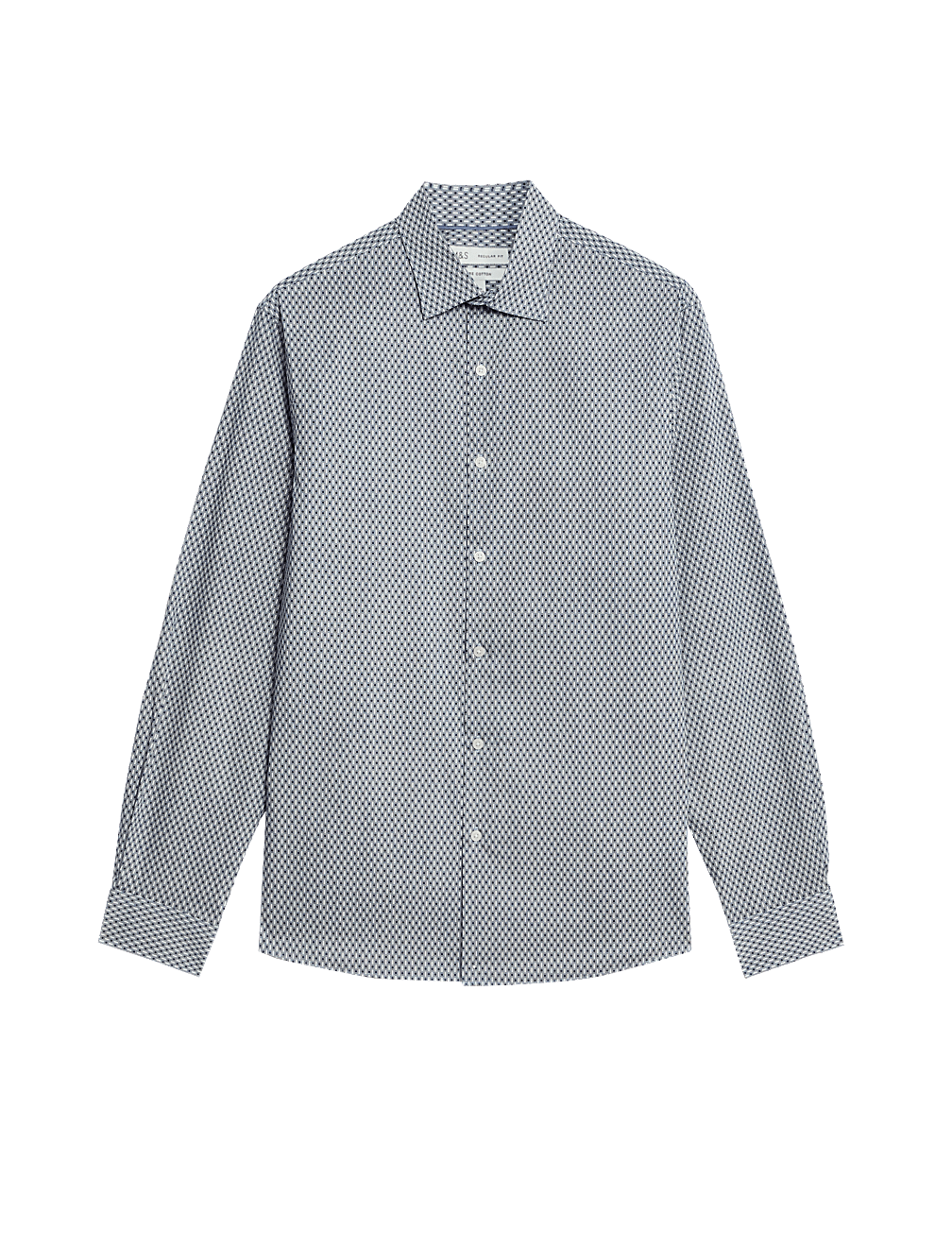 Regular Fit Easy Iron Pure Cotton Shirt