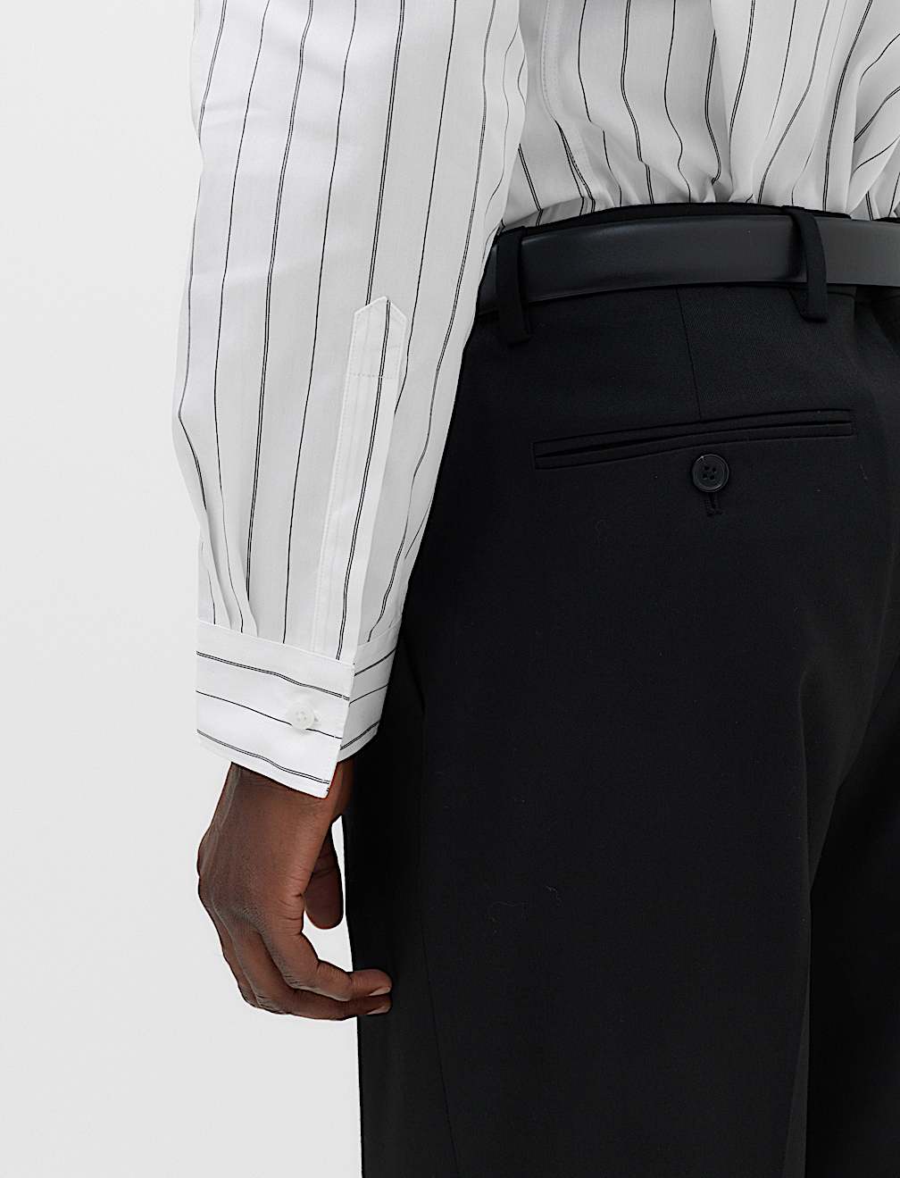 Regular Fit Pure Cotton Striped Shirt