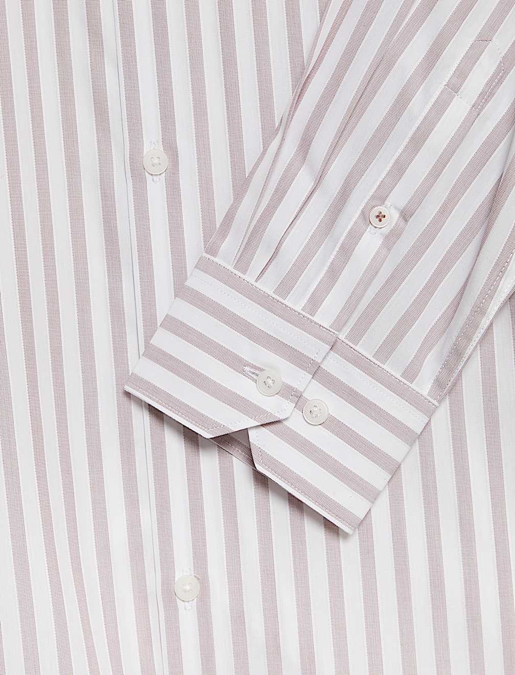 Regular Fit Pure Cotton Striped Shirt