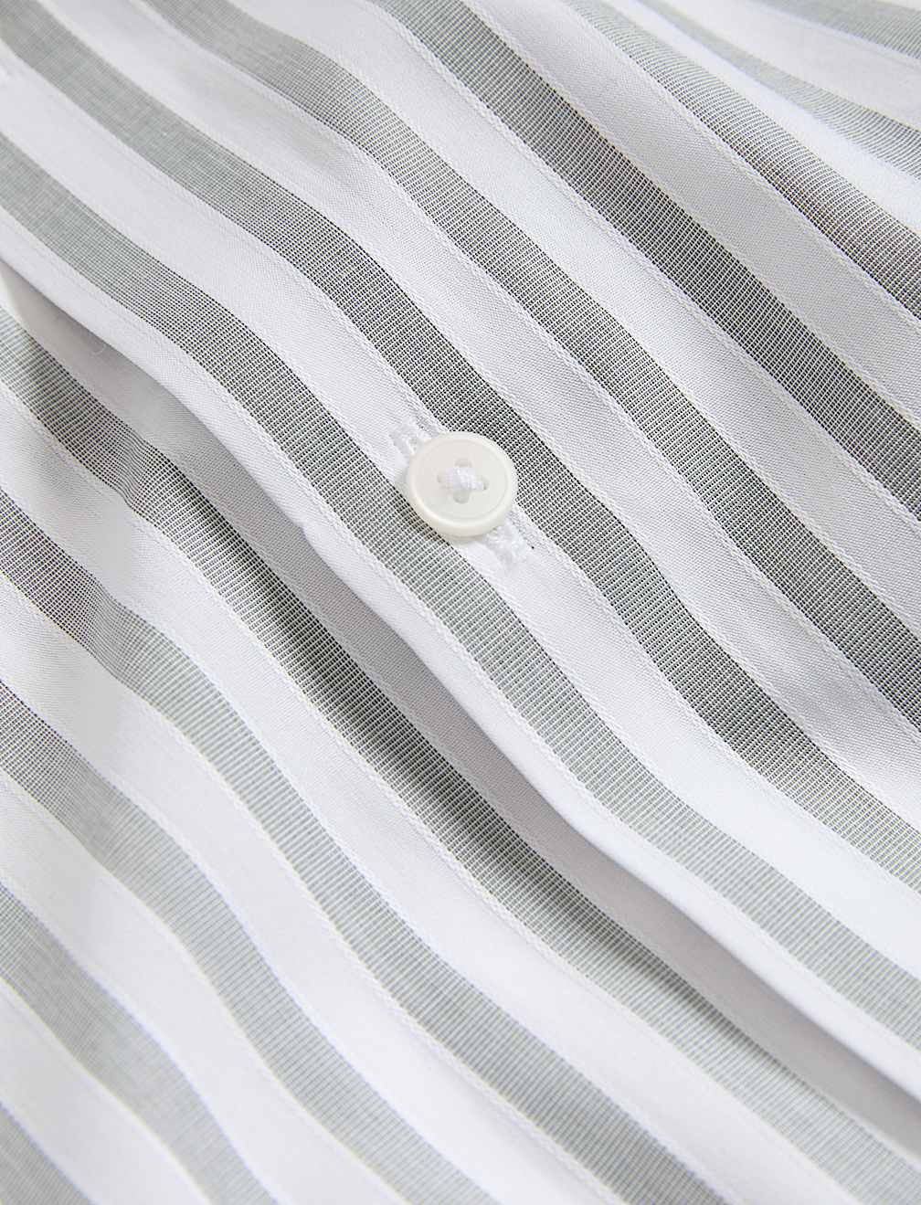 Regular Fit Pure Cotton Striped Shirt