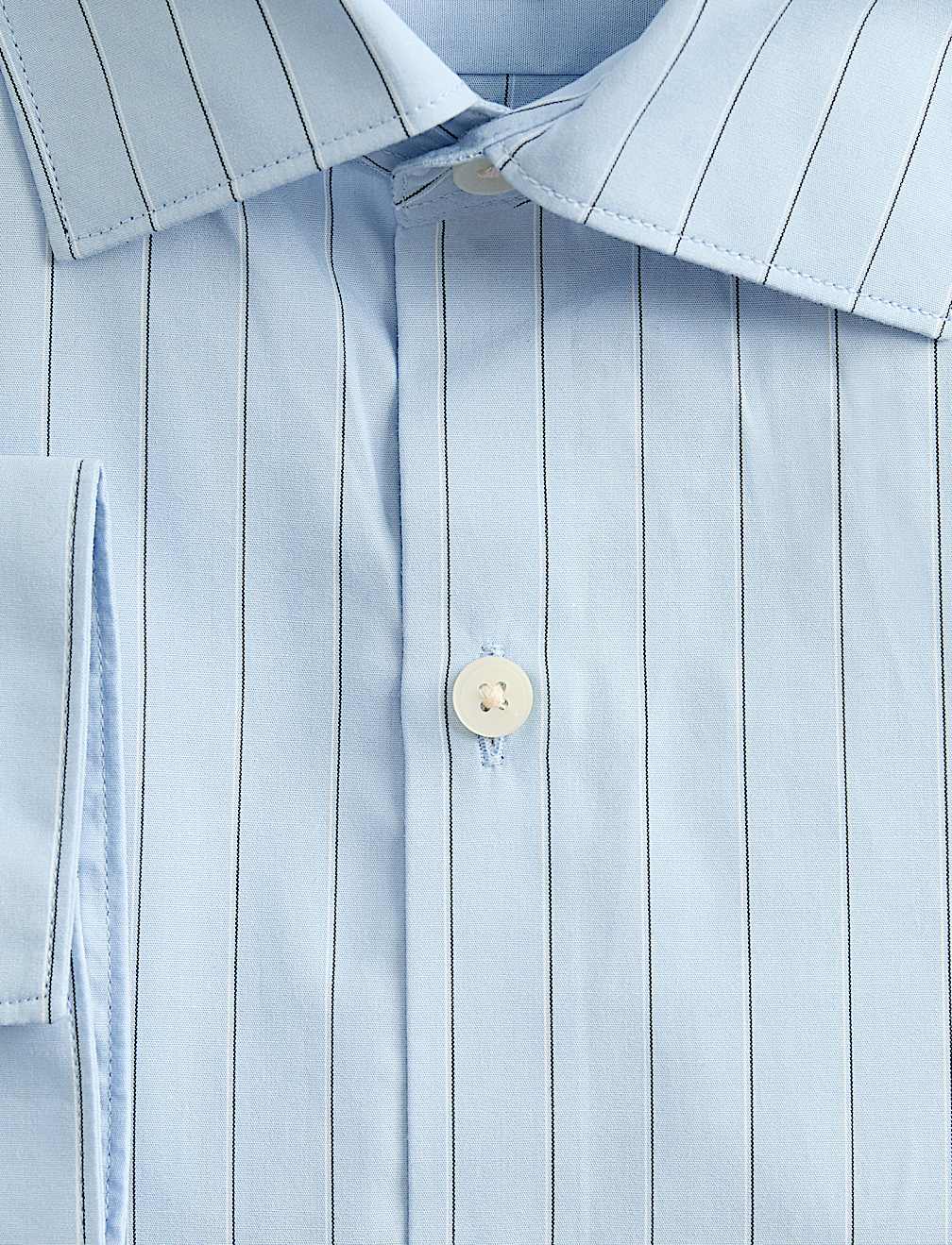 Regular Fit Pure Cotton Striped Shirt