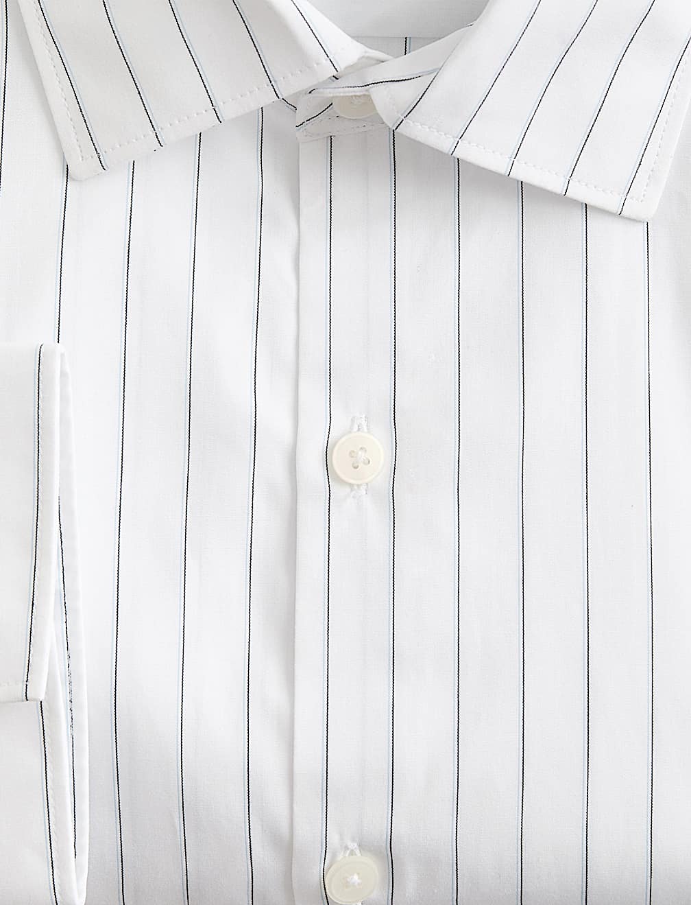 Regular Fit Pure Cotton Striped Shirt