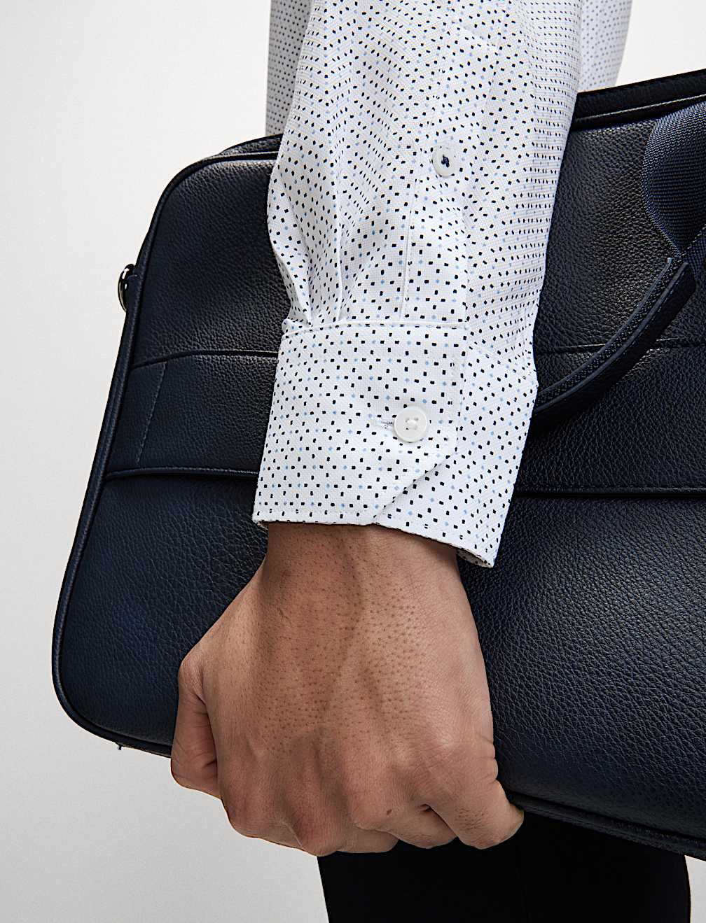 Regular Fit Easy Iron Pure Cotton Printed Shirt