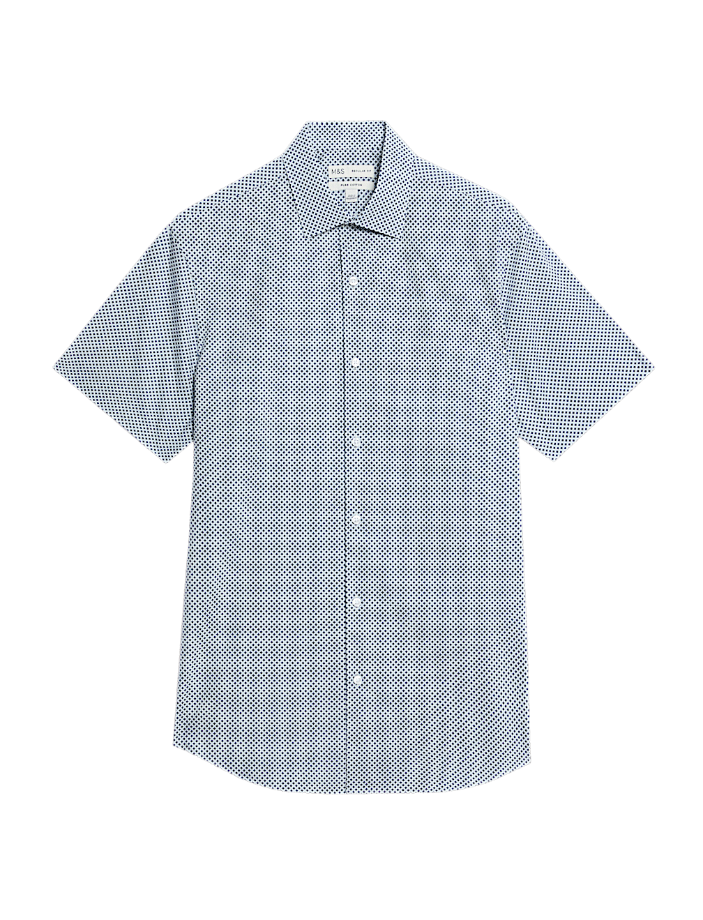 Regular Fit Pure Cotton Printed Shirt