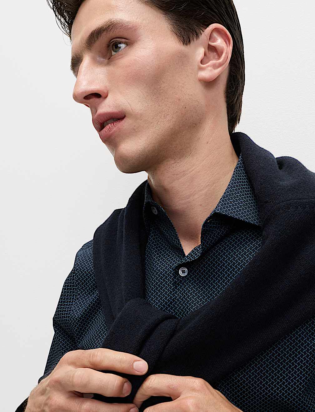 Regular Fit Pure Cotton Printed Shirt