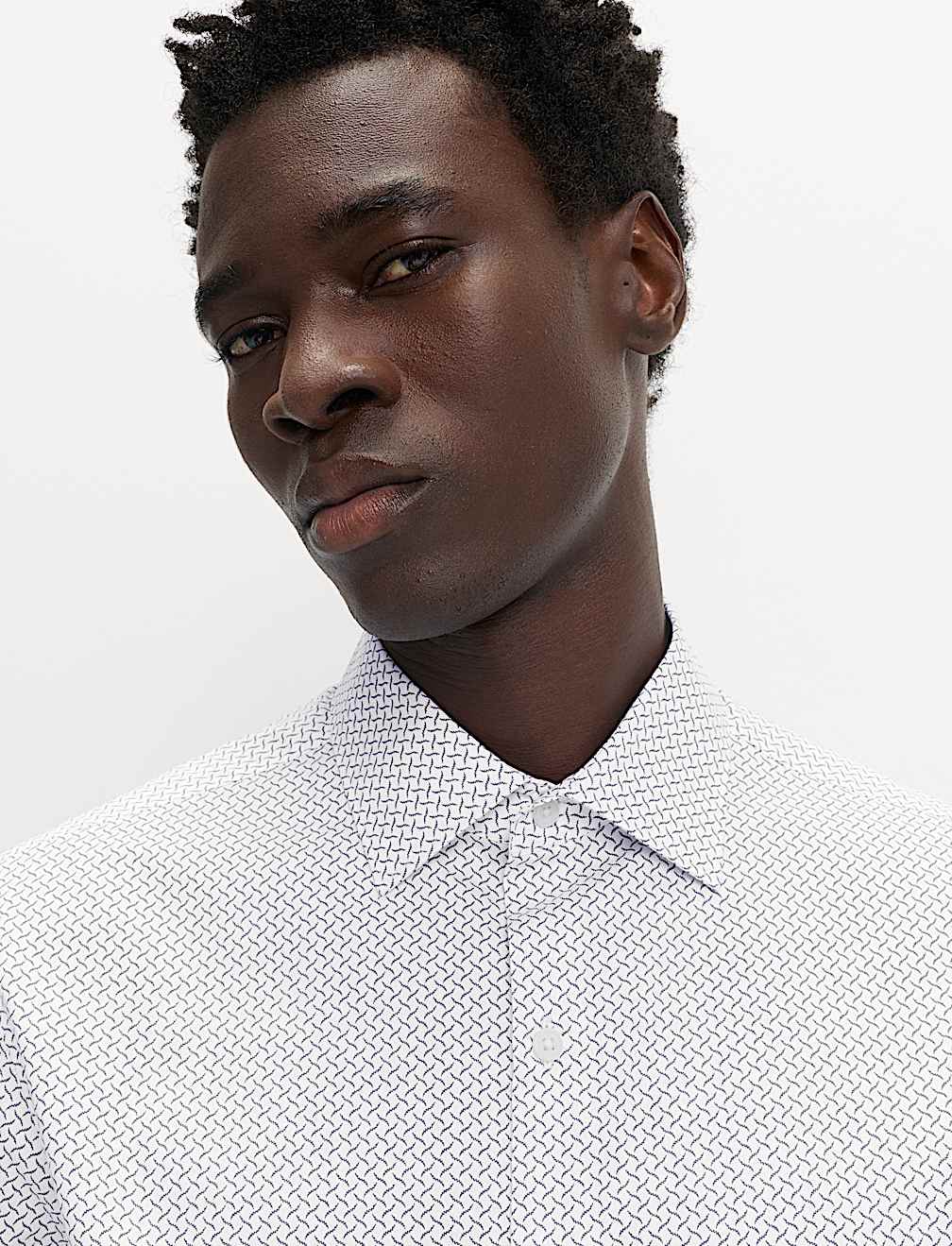 Regular Fit Pure Cotton Printed Shirt