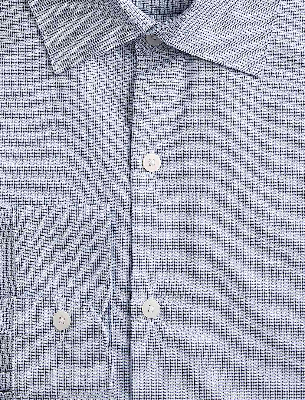 Regular Fit Pure Cotton Textured Shirt