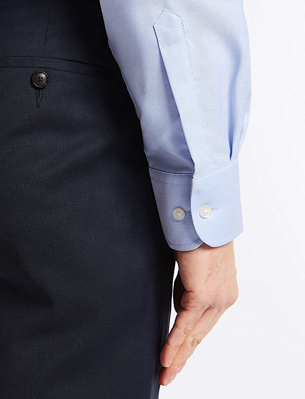Pure Cotton Regular Fit Oxford Shirt