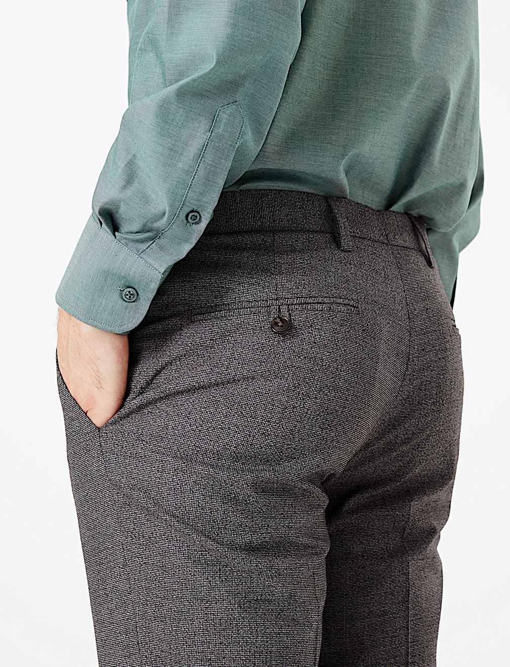 Tailored Fit Pure Cotton Oxford Shirt