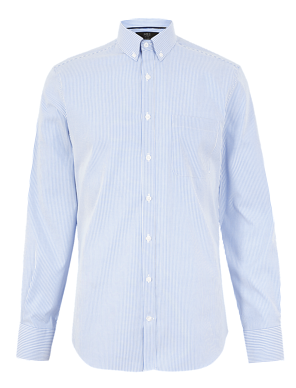 Tailored Fit Easy Iron Bengal Striped Shirt
