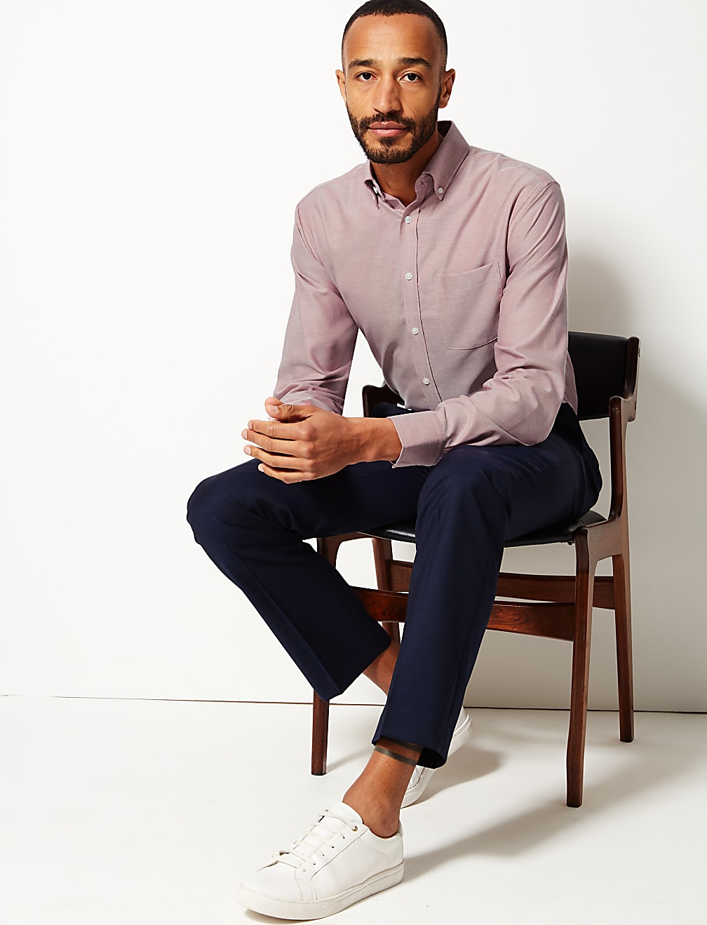 Pure Cotton Regular Fit Oxford Shirt