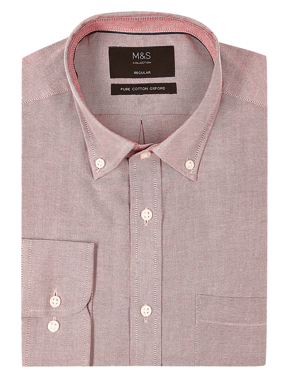Pure Cotton Regular Fit Oxford Shirt