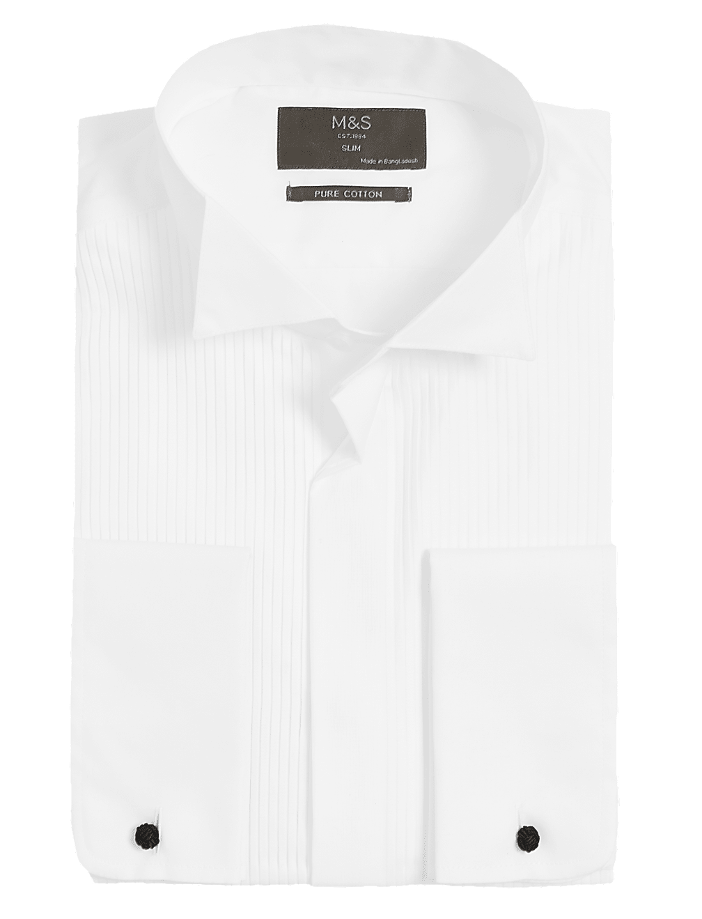 White dinner shirt slim fit outlet