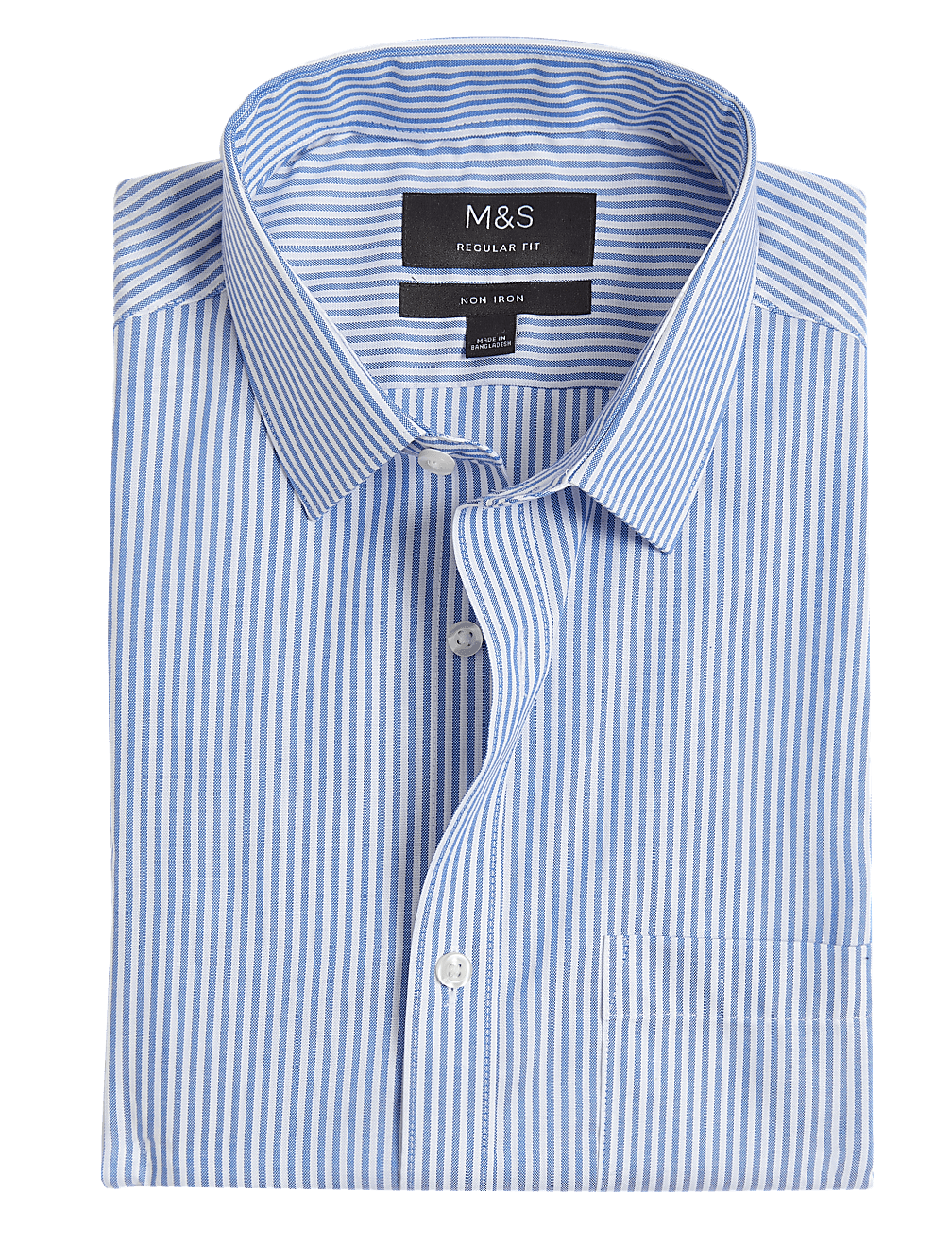 Regular Fit Non Iron Pure Cotton Oxford Shirt