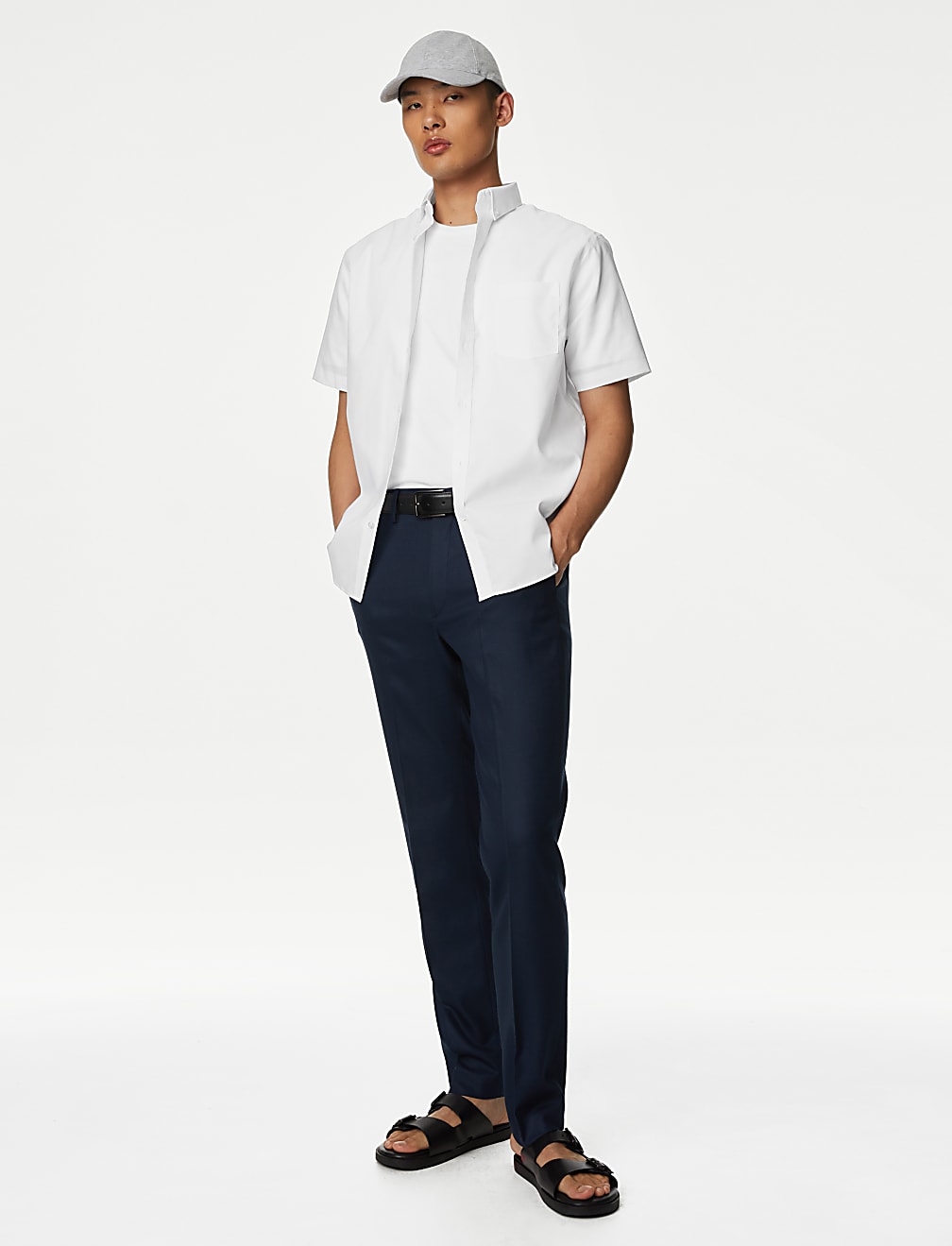 Regular Fit Non Iron Pure Cotton Oxford Shirt