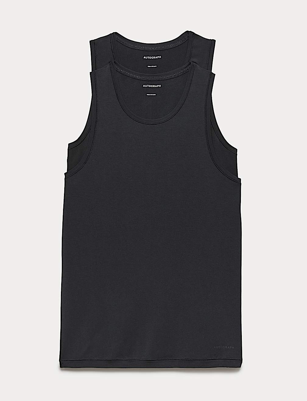 2 Pack Modal Rich 360 Flex Sleeveless Vest
