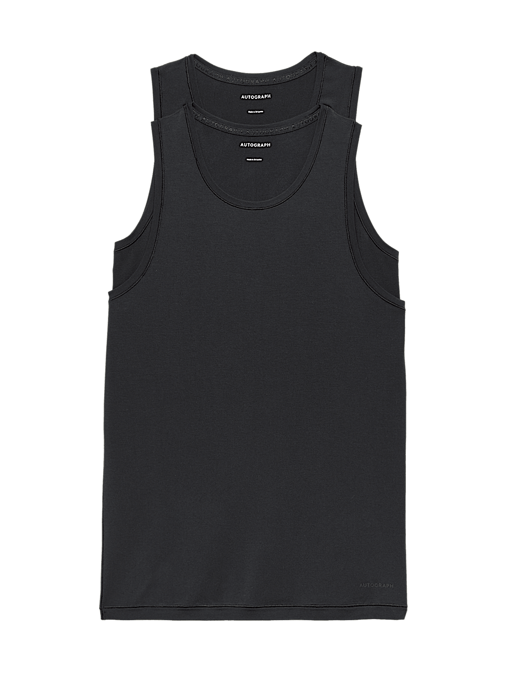 2 Pack Modal Rich 360 Flex Sleeveless Vest