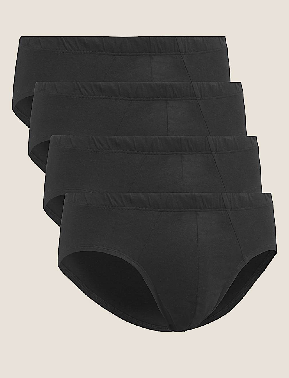 4pk Pure Cotton Cool & Fresh&trade; Assorted Slips