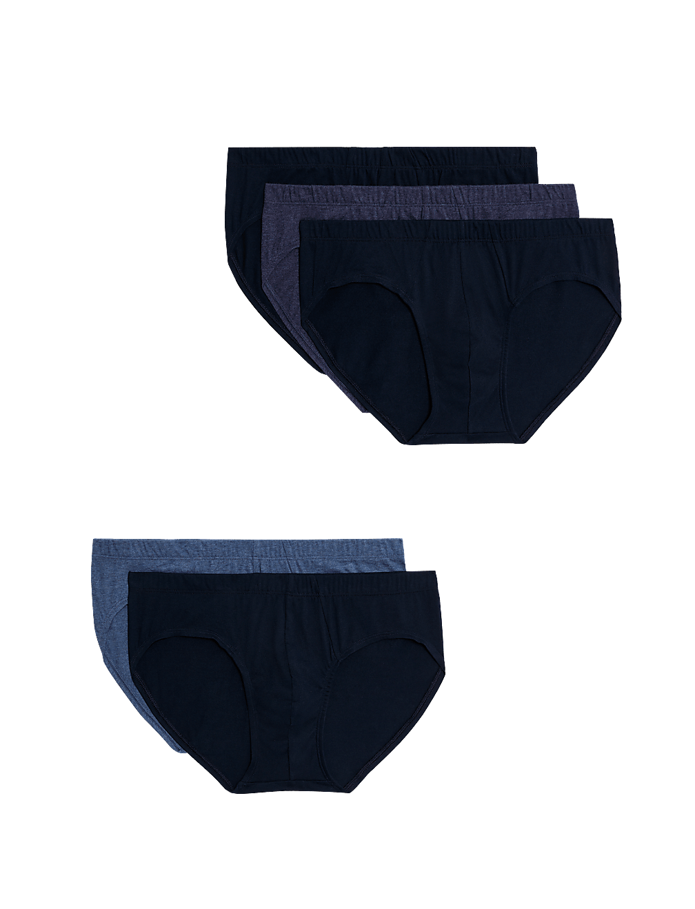 5pk Pure Cotton Cool & Fresh™ Slips