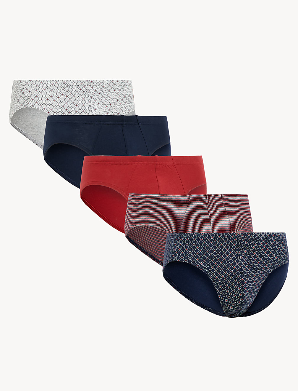 5pk Pure Cotton Cool & Fresh&trade; Slips