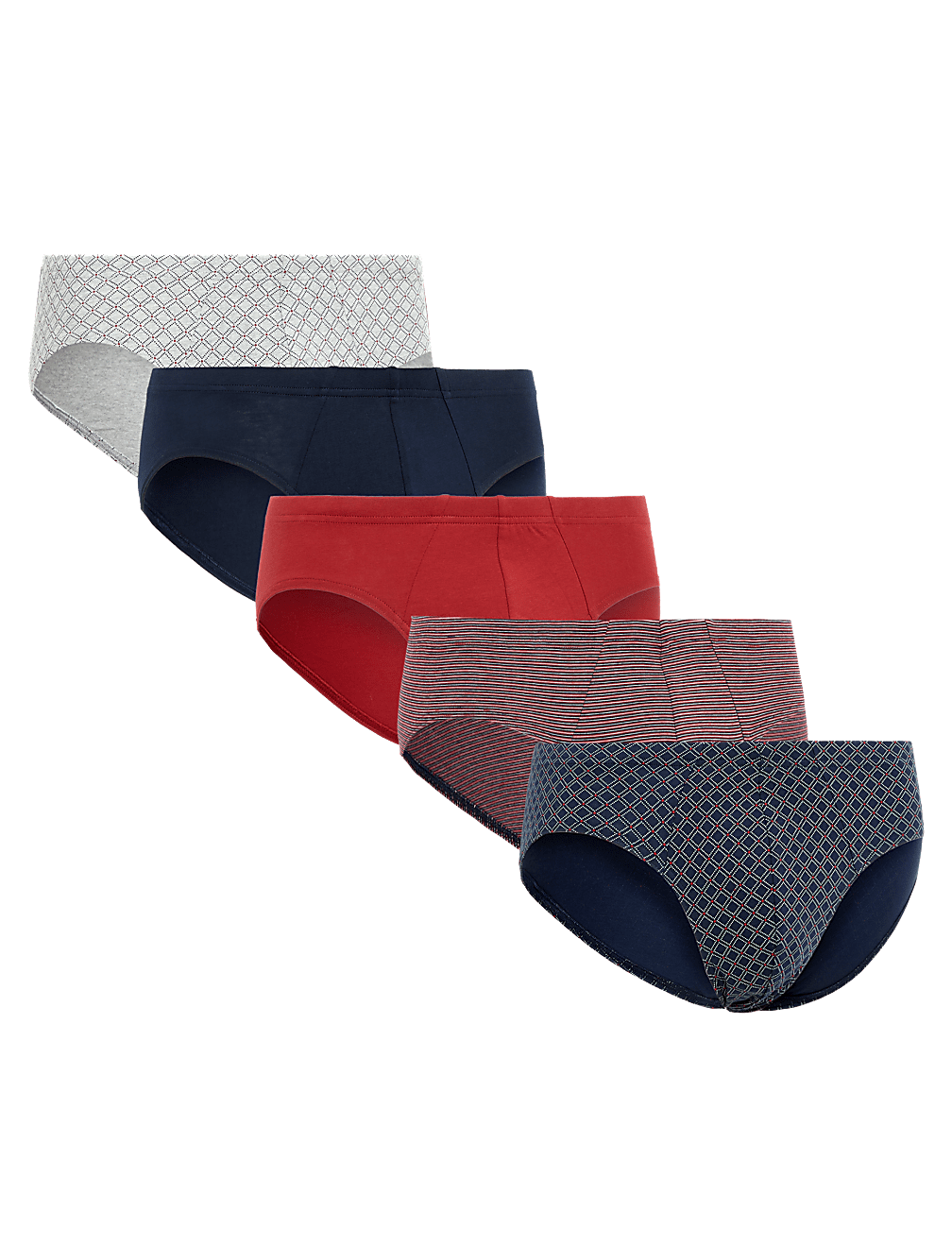 5pk Pure Cotton Cool & Fresh&trade; Slips