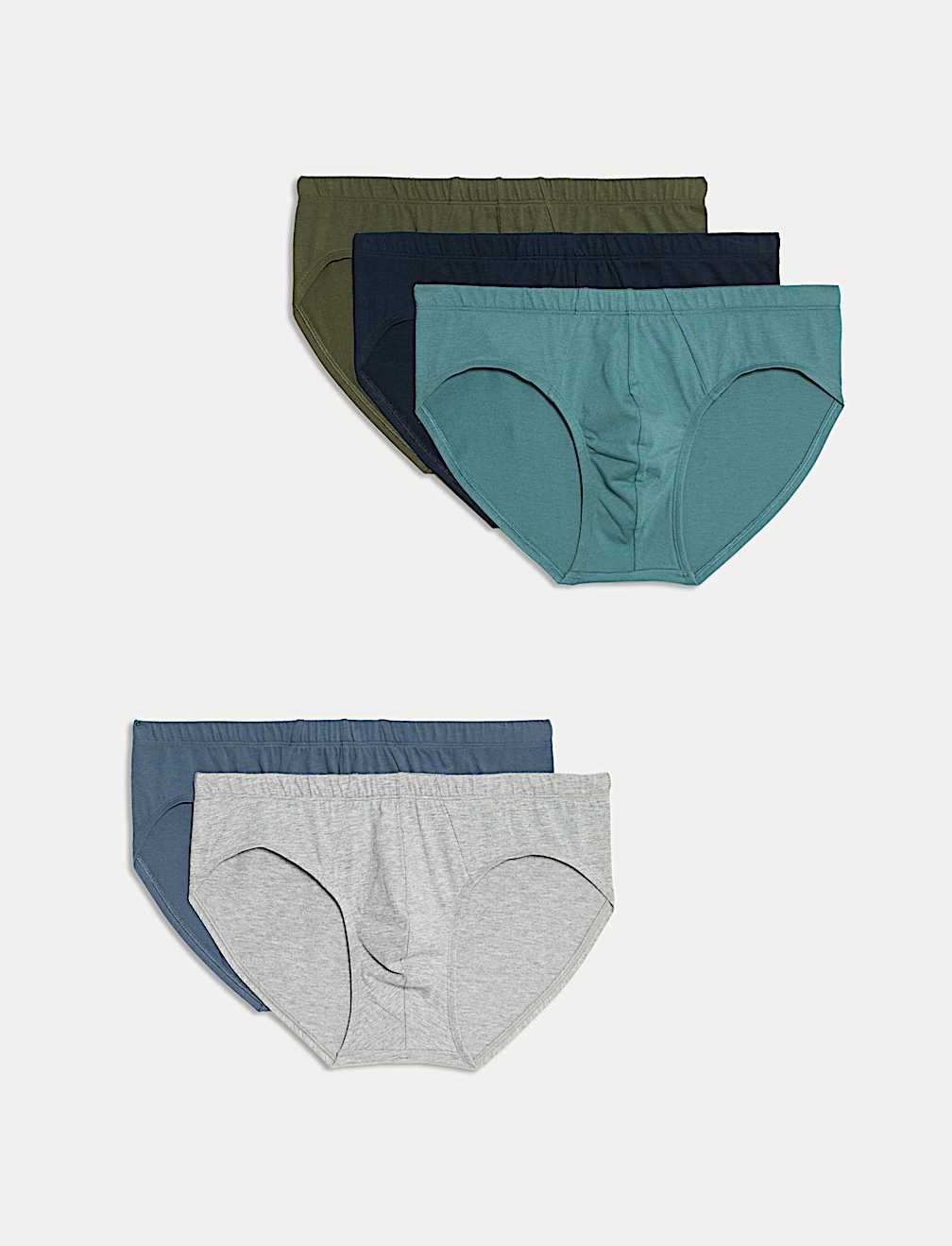 5pk Pure Cotton Cool & Fresh™ Slips