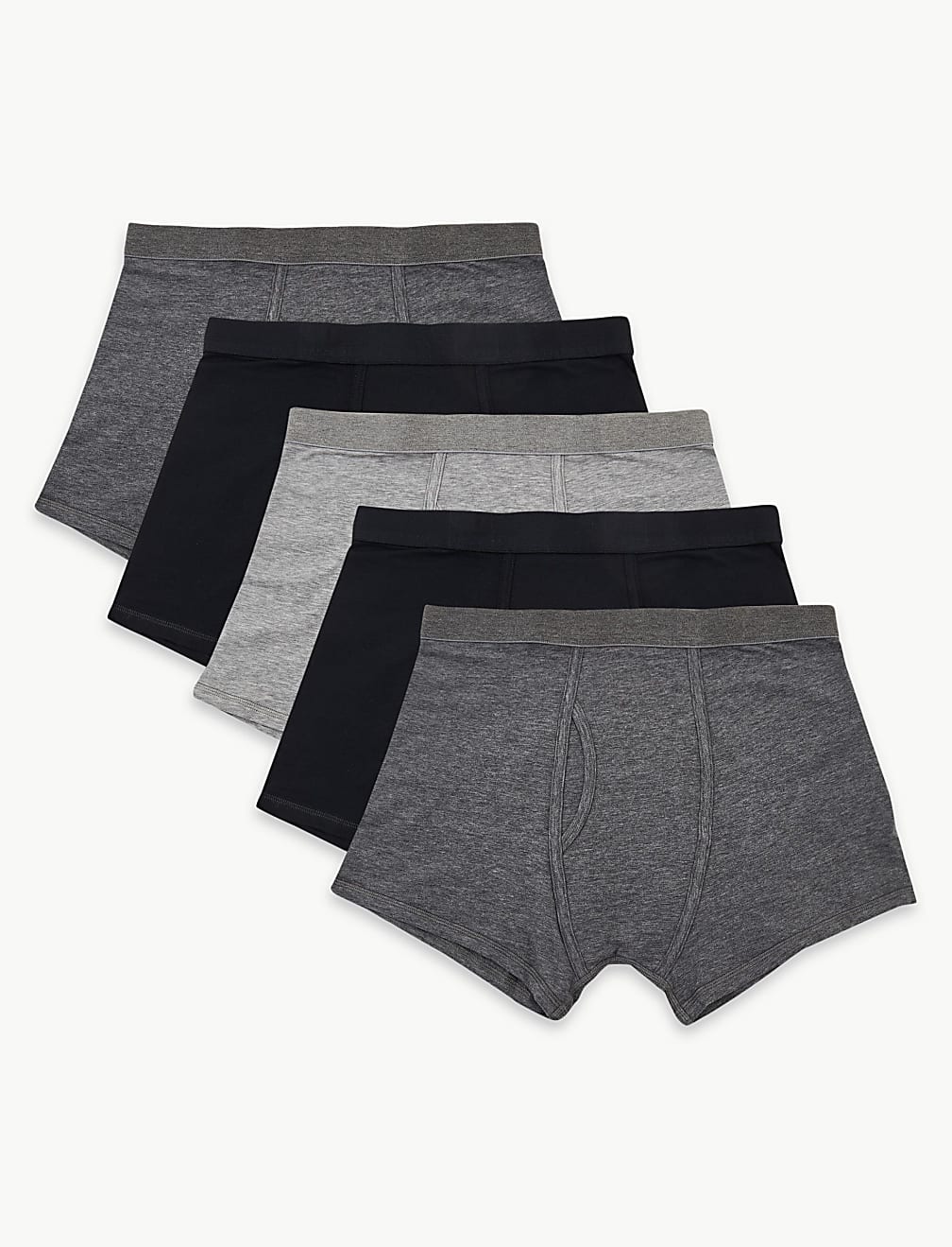 5pk Cotton Cool & Fresh&trade; Stretch Trunks