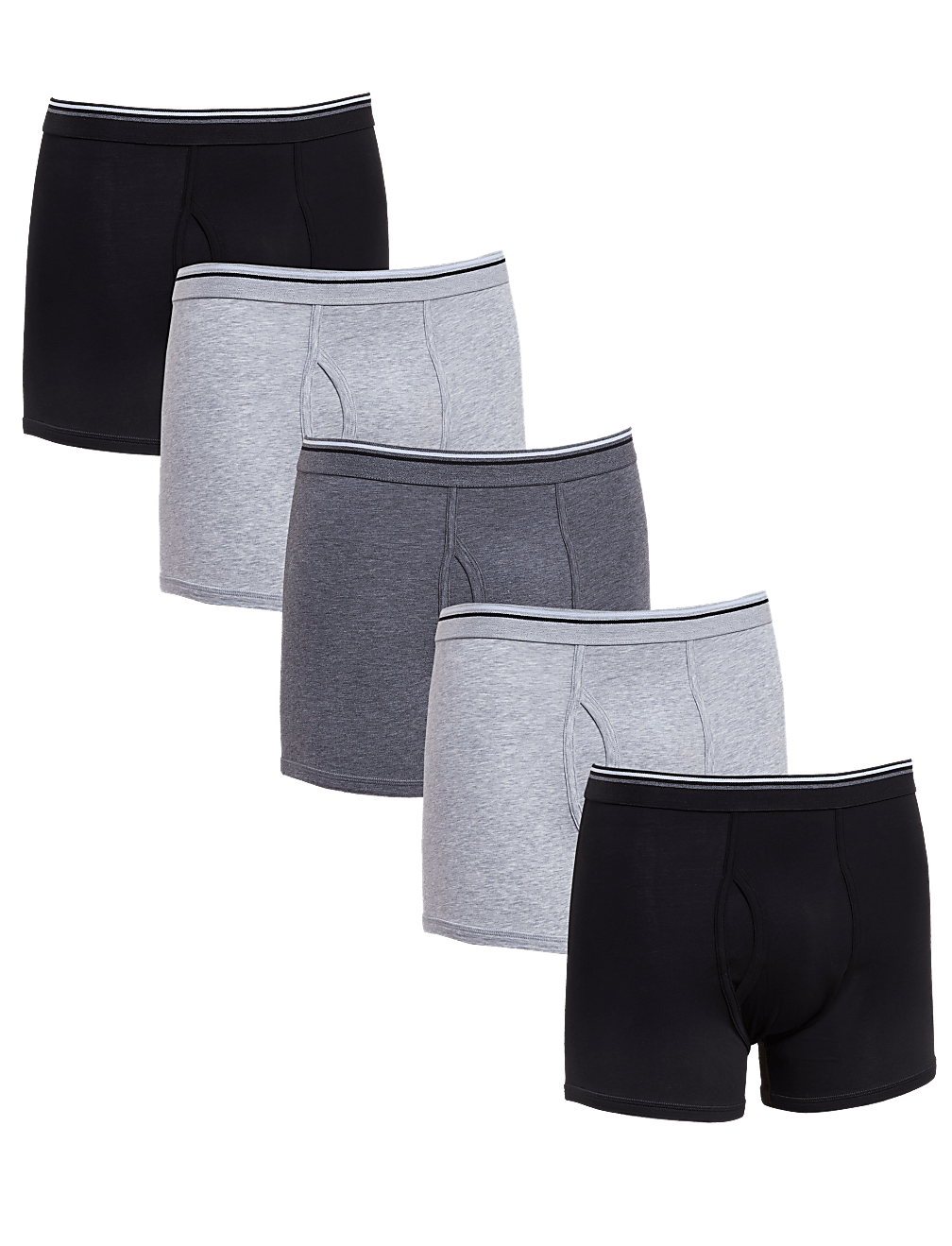 5pk Cotton Stretch Cool & Fresh™ Trunks