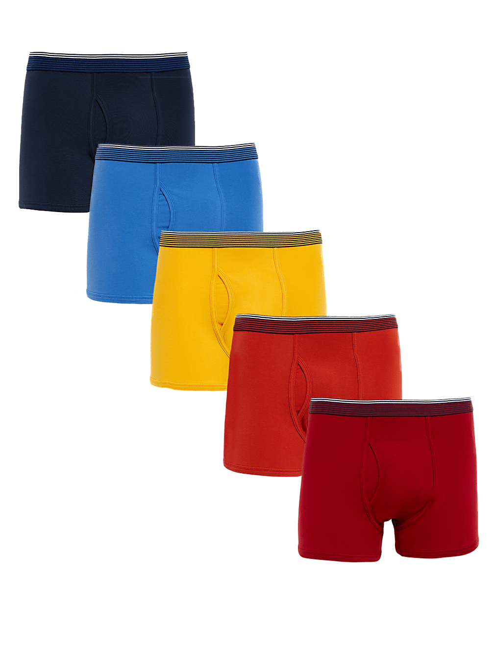 5pk Cotton Rich Cool & Fresh™ Trunks