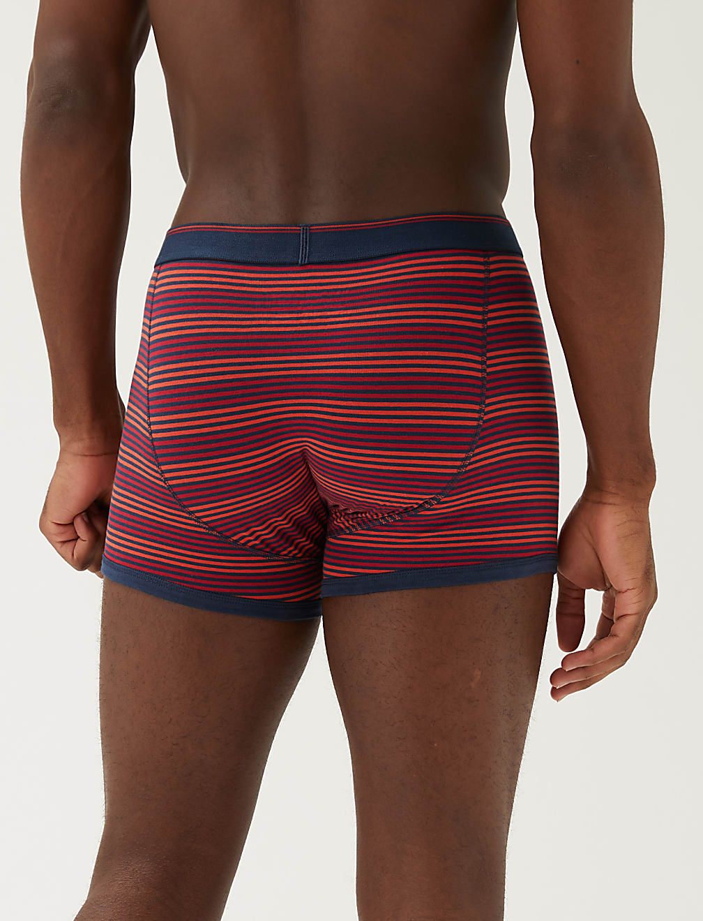 3pk Cotton Rich Cool & Fresh&trade; Striped Trunks