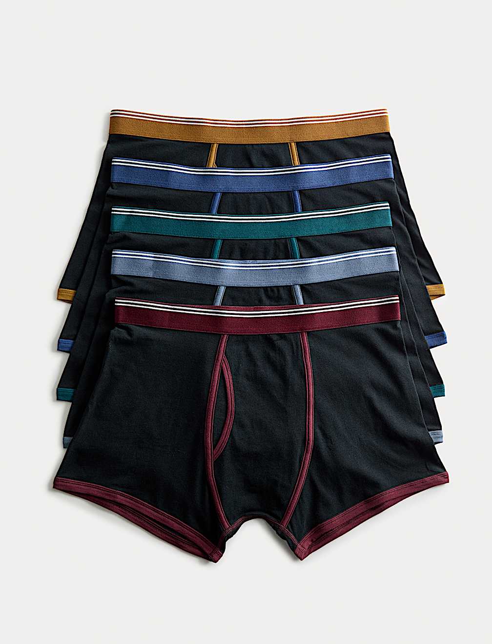 5 Pack Cotton Stretch Cool & Fresh&trade; Trunks
