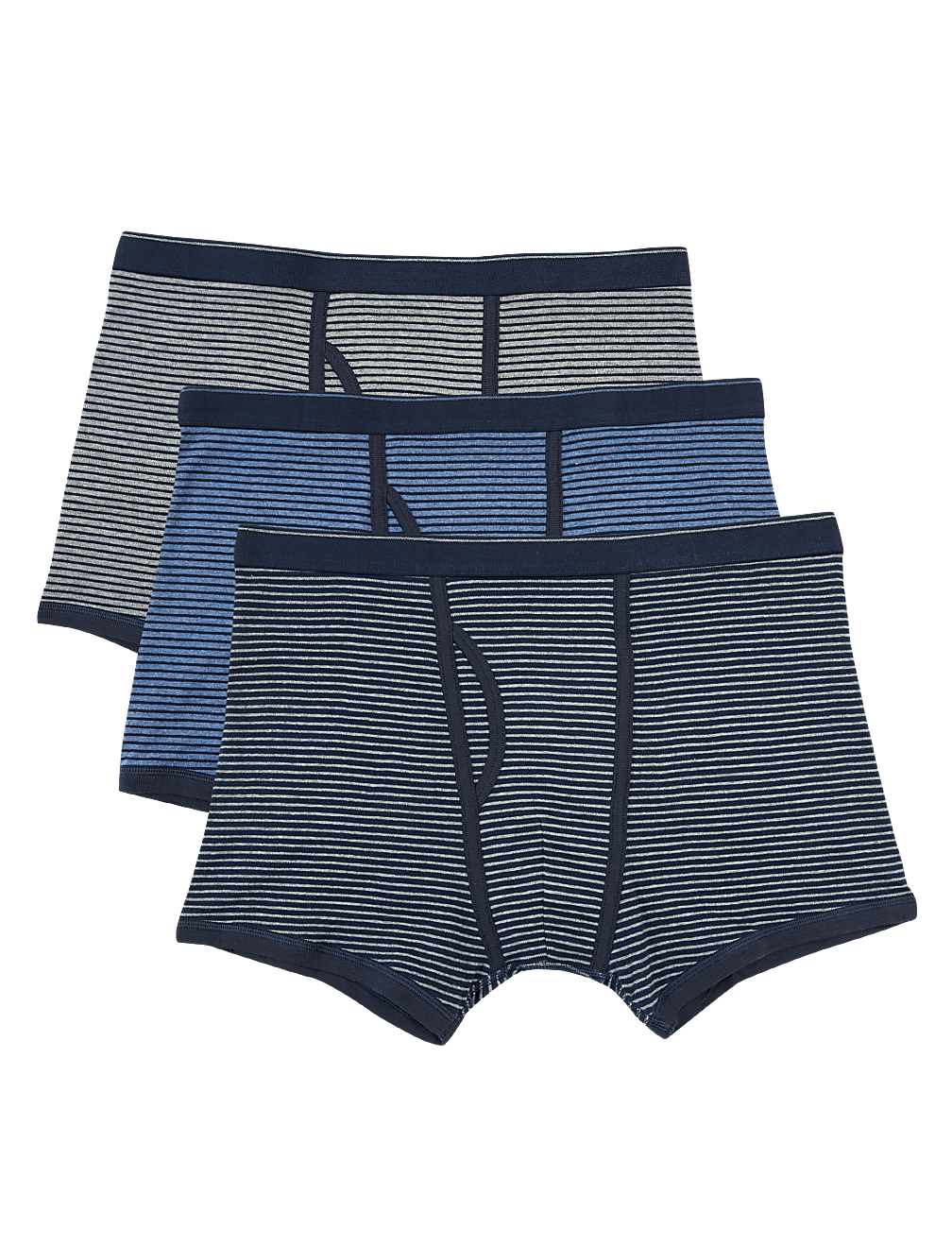 3pk Pure Cotton Cool & Fresh™ Trunks